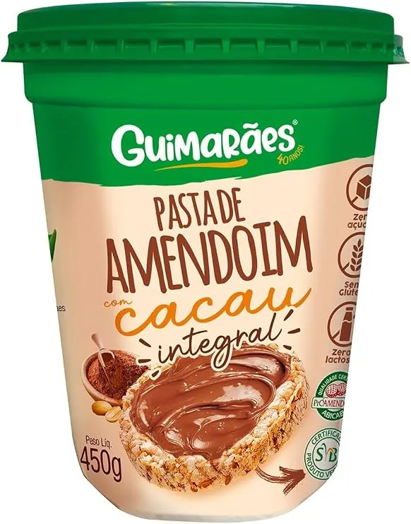 Guimarães Pasta Amendoim com Cacau Integral