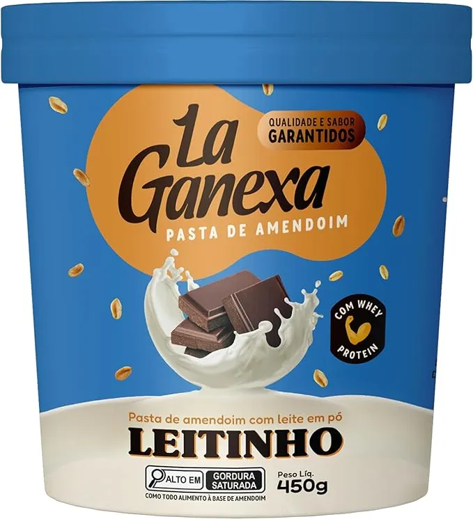 La Ganexa Pasta de Amendoim Leitinho